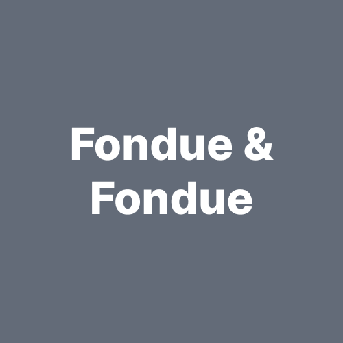 Fondue & Fondue cashback