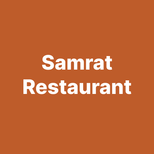 Samrat Restaurant cashback